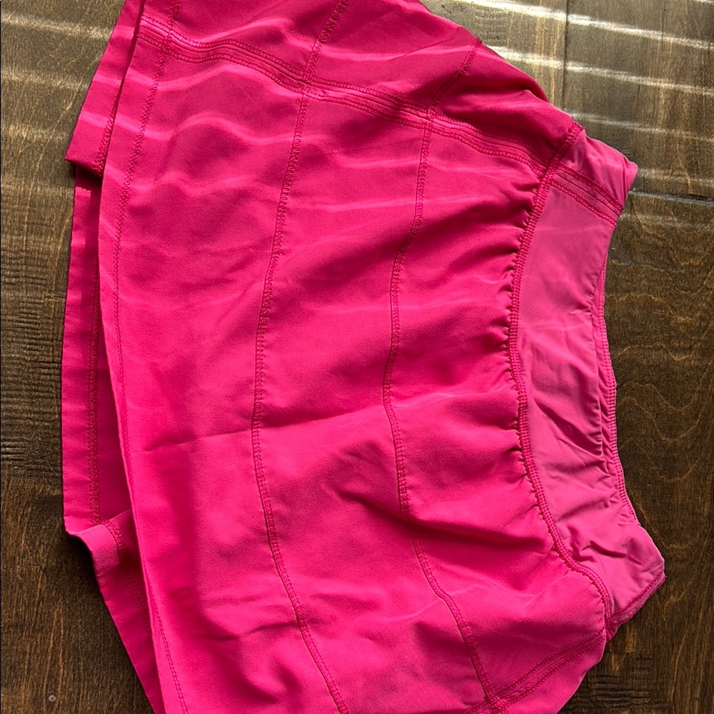 Vibrant Pink Athletic Skirt